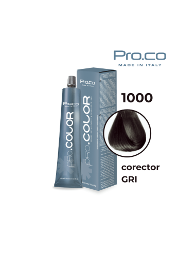 Vopsea de par profesionala PRO.COLOR 100 ml - CORECTOR GRI