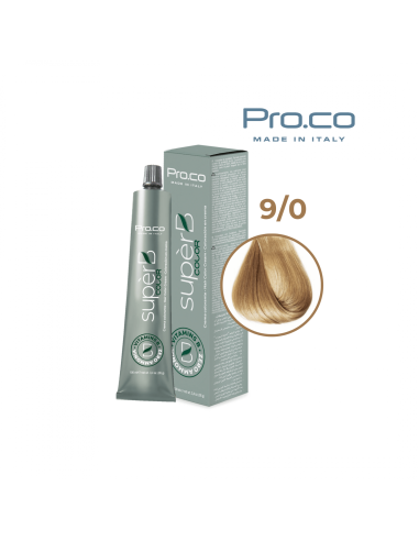 Vopsea de par profesionala fara amoniac SUPERB.COLOR 100 ml - Pro.Co - 9/0   BLOND EXTRA DESCHIS